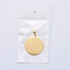 304 Stainless Steel Pendants LS-STAS-I140-17G-8