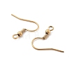 316 Surgical Stainless Steel Earring Hooks X-STAS-M288-06G-B-2