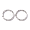 Non-Tarnish 304 Stainless Steel Open Jump Rings X-STAS-C040-01G-P-3