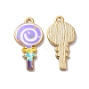 Alloy Enamel Pendants ENAM-D043-12G-2