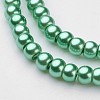 Glass Pearl Beads Strands X-HY-3D-B64-2