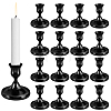 18Pcs Aluminium & Iron Candle Holders AJEW-WA0004-85B-1