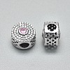 925 Sterling Silver European Beads STER-I019-40C-2