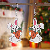 Easter Acrylic Dangle Earrings FS-WGB0714-01-1