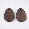 Walnut Wood Pendants WOOD-S054-04-2