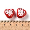Printed Handmade Porcelain Beads FIND-H023-02I-3