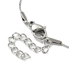 304 Stainless Steel Serpentine Chain Bracelets BJEW-D020-01P-3
