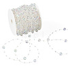 Acrylic Round Beaded Link Chains DIY-MB0007-001A-2