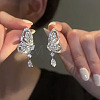 Alloy Rhinestone Stud Earrings WGC0511-76-1