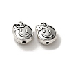 Tibetan Style Alloy Beads PALLOY-P302-09F-AS-1