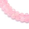Natural Rose Quartz Beads Strands G-E411-26-3mm-3