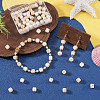 60Pcs Transparent Acrylic Beads OACR-TA0004-88D-7