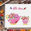 Plastic Reusable Drawing Painting Stencils Templates DIY-WH0172-261-6