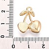 Alloy Rhinestone Pendants PALLOY-T092-24G-3