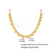 304 Stainless Steel Mini Multiple Charm Necklaces for Women WGEADAB-04-1