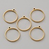304 Stainless Steel Open Back Bezel Pendants LS-STAS-WH0017-034-2