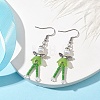 304 Stainless Steel Fairy Dangle Earrings EJEW-MZ00129-01-2