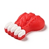 Opaque Christmas Resin Cabochons LS-RESI-G039-06-4