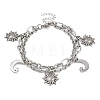 304 Stainless Steel Multi-strand Bracelets BJEW-P365-01P-4