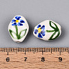 Handmade Porcelain Beads PORC-T134-17M-5