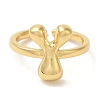 Brass Open Cuff Rings RJEW-U008-06Y-G-2