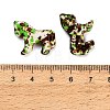 Dyed Synthetic Turquoise Beads Strands GG-CBAAE19-04A-4