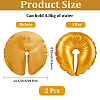 2Pcs PE Plastic Water Bag for Party Decor AJEW-CN0007-39D-2