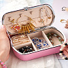 PU Leather Jewelry Storage Box LBOX-TAC0001-01D-28