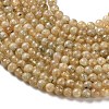 Natural Yellow Garnet Beads Strands G-Z129-C01-5mm-01-4