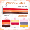 9 Colors Cotton Polyester Ribbon OCOR-PH0005-84-4