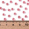 6/0 Transparent Inside Colours Glass Seed Beads SEED-N008-08L-4