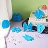 Mega Pet 7Pcs 7 Style Butterfly DIY Pendant Silicone Molds DIY-MP0001-15-14