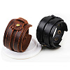 1Pc Cowhide Cord Wide Cord Bracelets BJEW-CL0001-07B-3