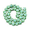 Handmade Evil Eye Lampwork Beads Strands LAMP-N029-008D-2