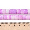 Dyed Glass Beads Strands GLAA-H037-01C-4