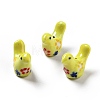 Handmade Printed Porcelain Beads X-PORC-F005-04E-1