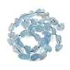 Raw Rough Natural Aquamarine Beads Strands G-D101-A13-3