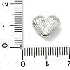 Brass Micro Pave Clear Cubic Zirconia Beads KK-I476-19P-3