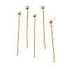 Brass Ball Head Pins KK-H502-03C-G-1