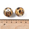 Printing Opaque Acrylic Beads OACR-Z035-03-3