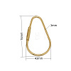 Brass Screw Carabiner Lock Charms LS-KK-ZX025-66C-2