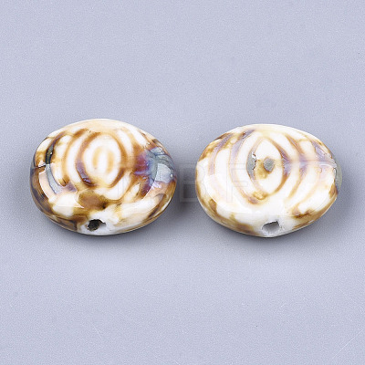 Handmade Porcelain Beads PORC-S498-45L-1