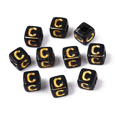 Opaque Acrylic Beads SACR-T035-20C-1