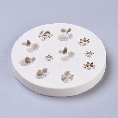 DIY Bee & Flower Food Grade Silicone Molds DIY-K025-11-1