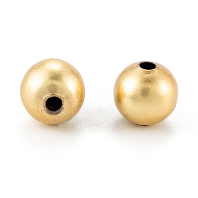 Brass Beads KK-K255-30B-G-1