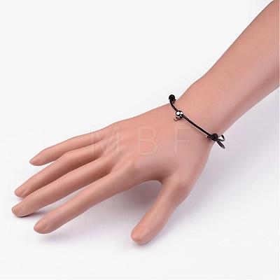 Cowhide Leather Cord Bracelets BJEW-JB02521-1
