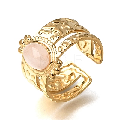304 Stainless Steel Cuff Open Rings RJEW-F213-02G-12-1