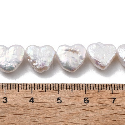 Natural Baroque Keshi Pearl Beads Strands PEAR-P064-10A-01A-1