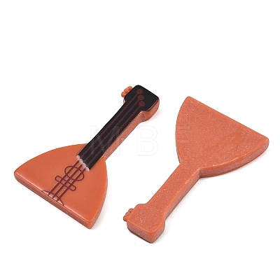 Musical Instrument Theme Resin Lute Miniature Ornaments RE-CBA17C4-20A-1