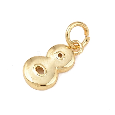 Brass Charms KK-G544-10G-08-1